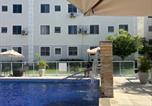 Location vacances Jaboatão dos Guararapes - Recanto do Sol, 2 quartos, piscina ambiente tranquilo-4