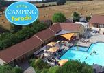 Camping avec Parc aquatique / toboggans Sonzay - Camping Paradis Arada Parc-1