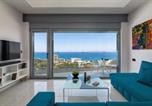 Location vacances Rhodes - Rhodes Skyline Suite with out Door Jacuzzi Sea View-4