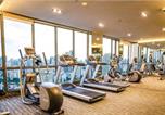 Location vacances Khlong Toei - Free Airport Pick Up Rooftop Pool Gym near Bts Emquartier Shopping city center-2