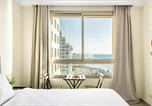 Location vacances Jardins Bahai - Haifa Beachside Cozy Studio-3