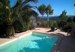 Location vacances Châteaudouble - Villa with private pool, garden & panoramic views-1
