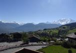 Location vacances Combloux - Appartement cosy à Combloux avec parking et cheminée - Fr-1-560-9-2