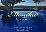 Location vacances Punat - Family Apartments Monika - sea view - heated pool-1