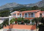 Location vacances Podgora - Apartment in Podgora with sea view, terrace, air conditioning, Wifi 849-2-4