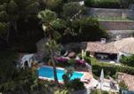 Location vacances Mougins - Villa Mougins vue mer Avec Piscine-1
