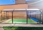Location vacances  Zamora - Charming villa in Pajares de la Lampreana with private pool-2