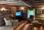 Location vacances Sylva - Log Cabin, Historic, wood fireplace-4