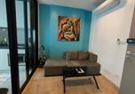 Location vacances Pattaya - One bedroom Condo with pool view at The Base near Central Festival Pattaya-1