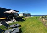 Location vacances Enkhuizen - Enkhuizer Strand Chalet Ijsselmeerblick Zweite Reihe mit Zaun Haus Nr 221-1