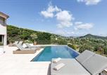 Location vacances Les Adrets-de-l'Estérel - Villa design avec piscine privée et vue mer-2