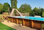 Camping avec Parc aquatique / toboggans Creuse - Camping La Perle-1