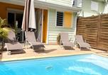 Location vacances Les Trois-Îlets - Lakayou, 4 pers, piscine privee, plage-2