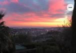 Location vacances Mougins - Villa Mougins vue Mer sur Baie de Cannes, Piscine vue mer partagée-4